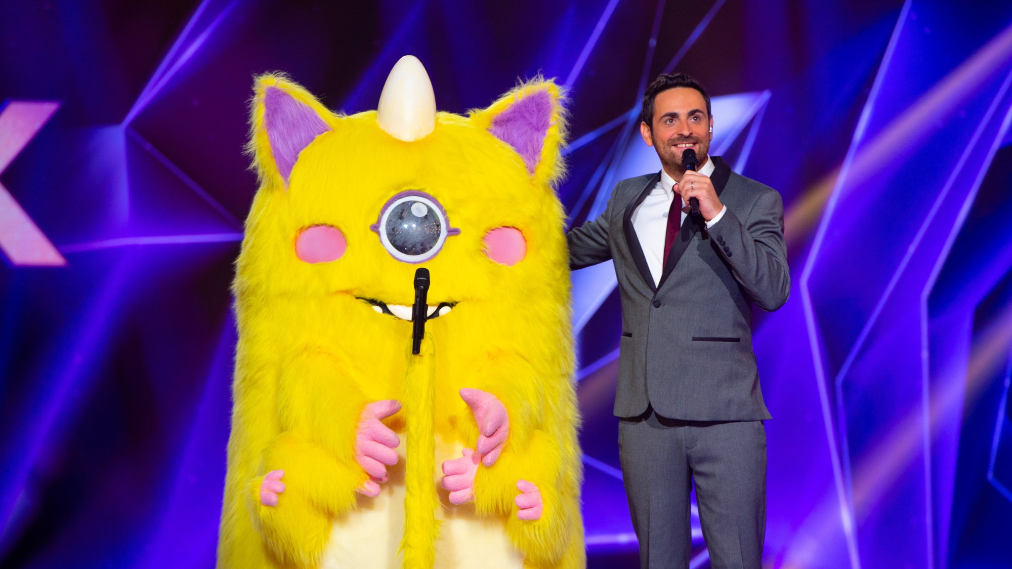 Le monstre dans Mask Singer.