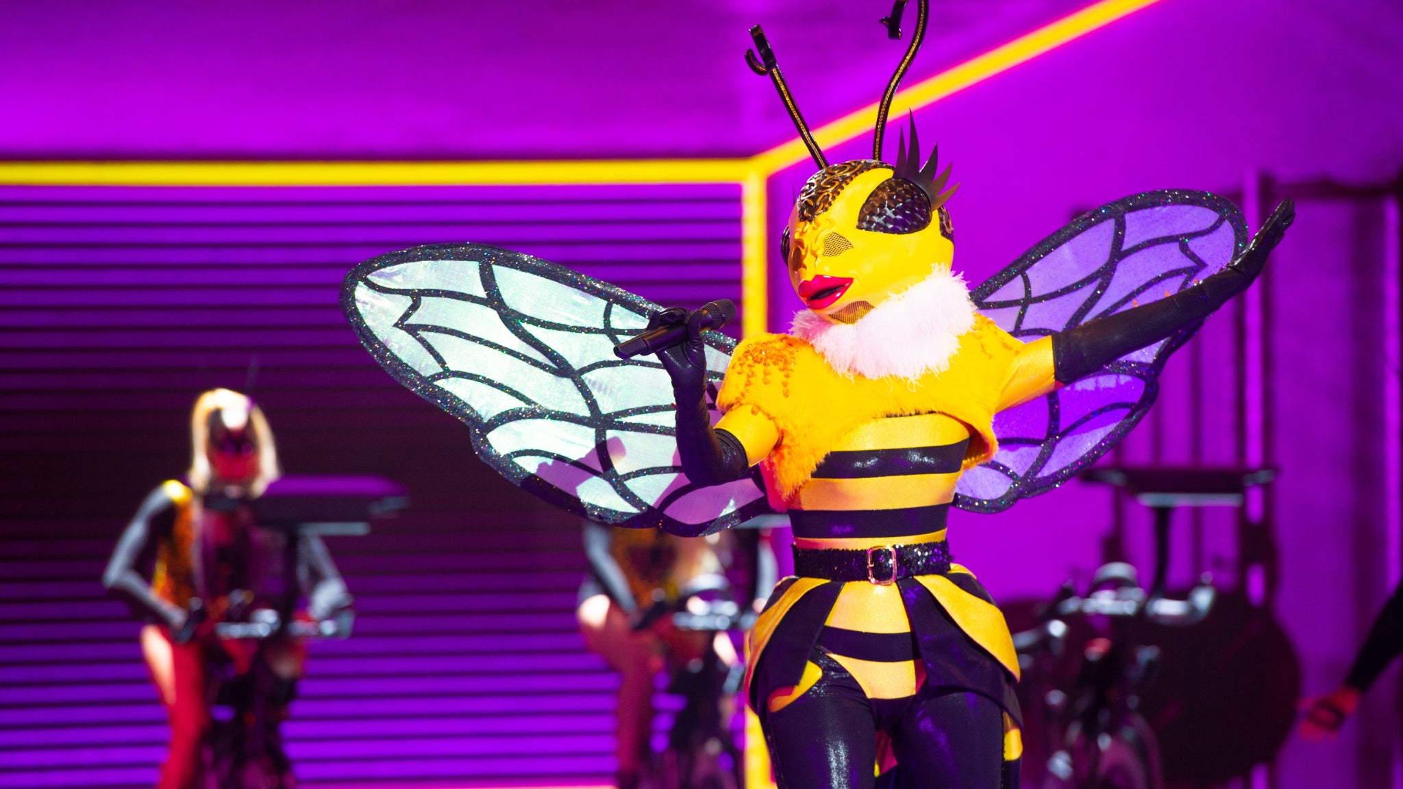 L'Abeille dans Mask Singer sur TF1.
