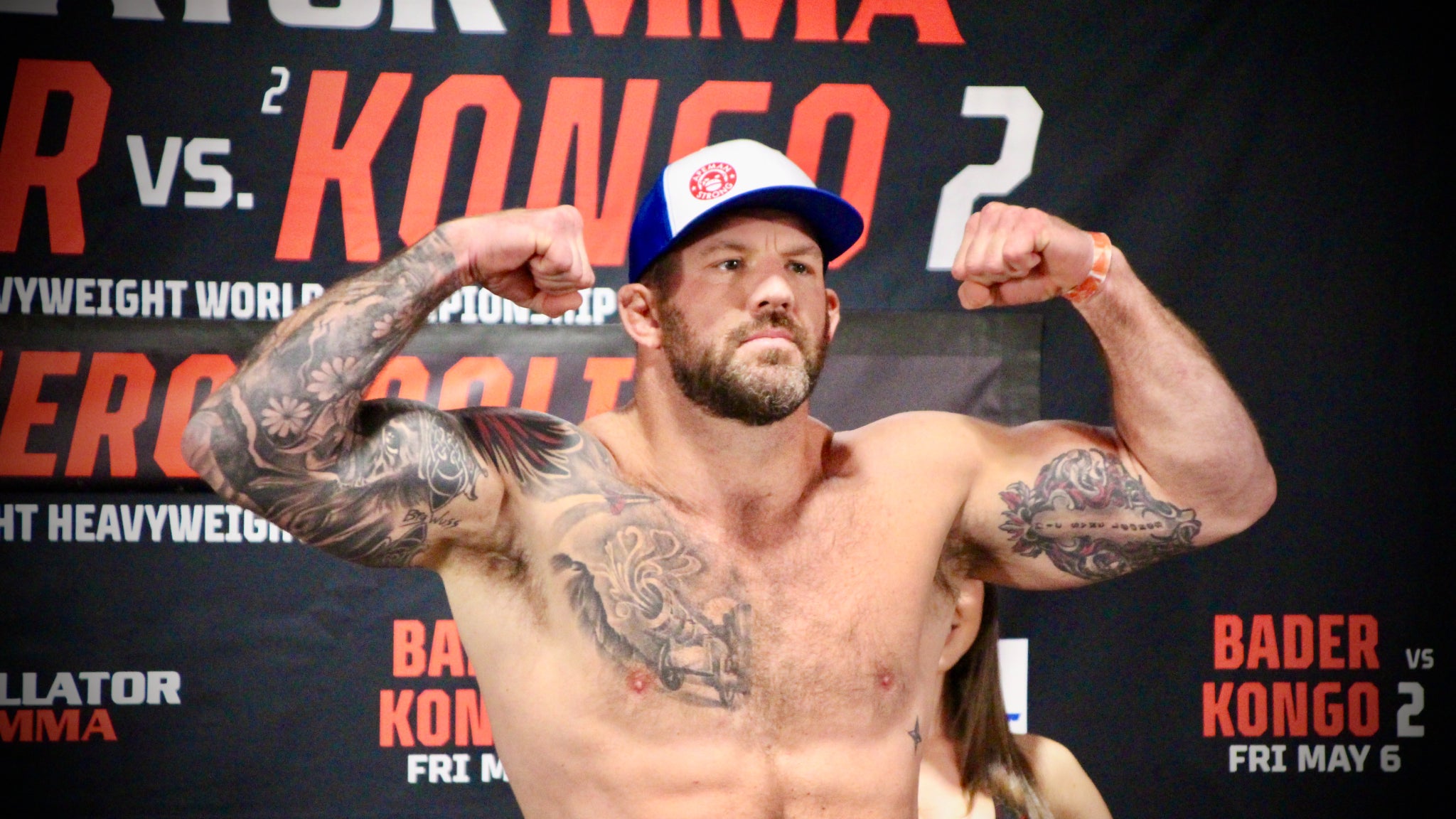 L'Américain Ryan Bader, champion en titre des poids lourds du Bellator.