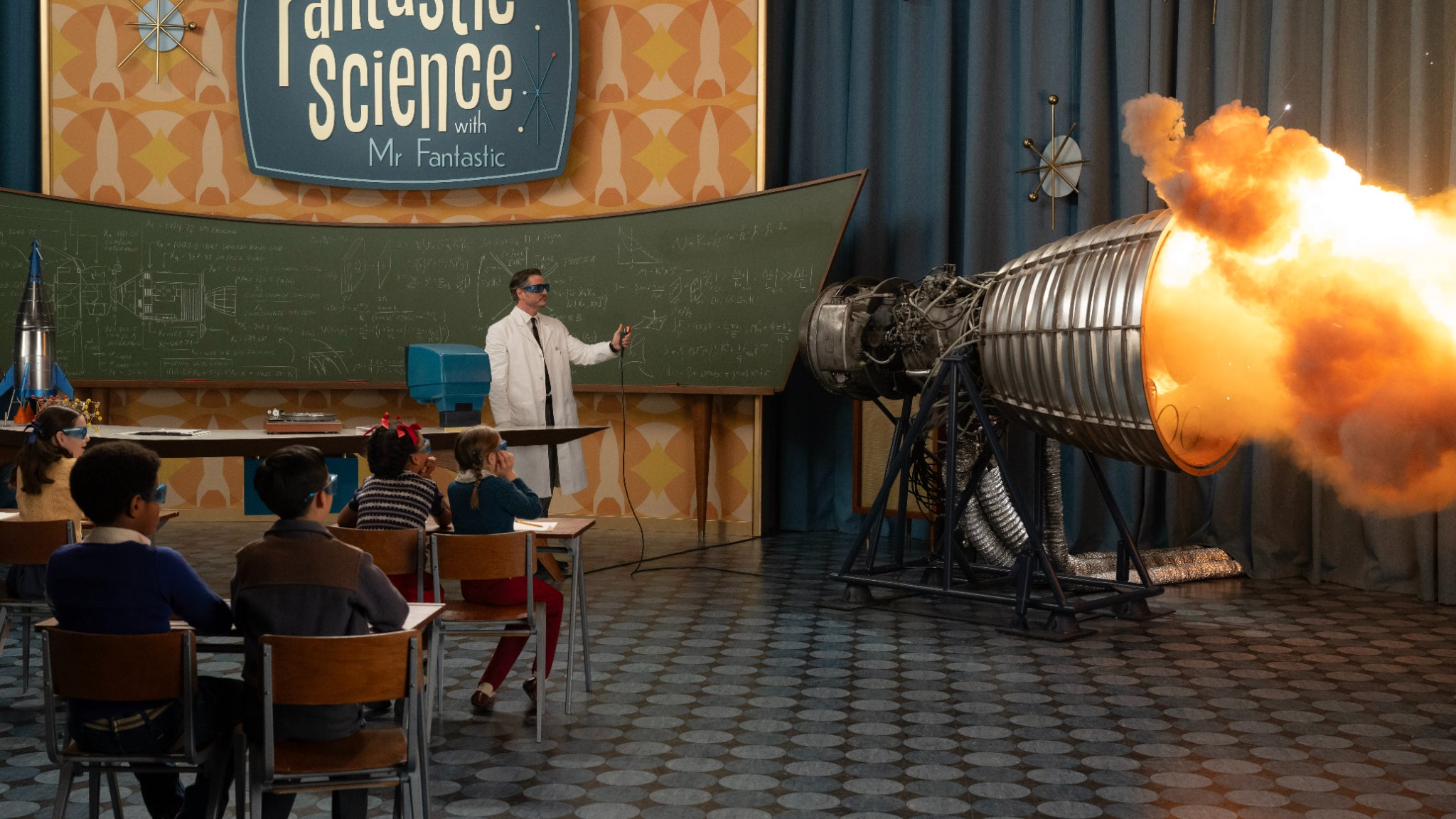 L'esthétique rétrofuturisme puise dans notre imaginaire actuel relatif aux années 1950