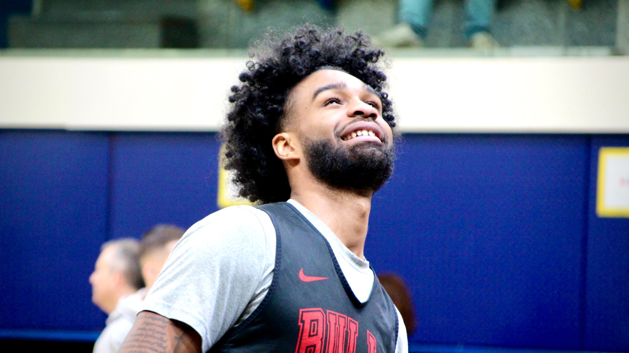 Coby White à l'entraînement des Chicago Bulls, au Palais des Sports Marcel-Cerdan de Levallois, ce mercredi 18 janvier 2023.