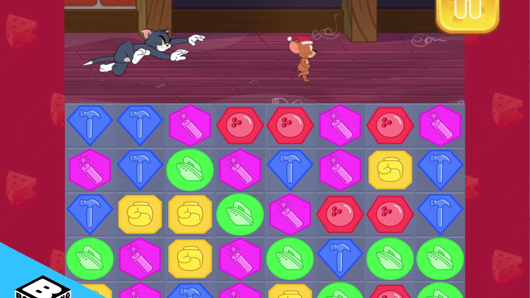 Le jeu Tom et Jerry : Winter Holiday est disponible sur SFR Kids Récré