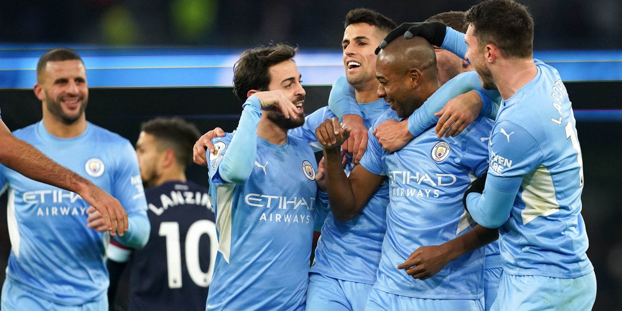 Manchester City - West Ham, le match aller en Premier League, le 28 novembre 2021 à l'Etihad Stadium, Manchester