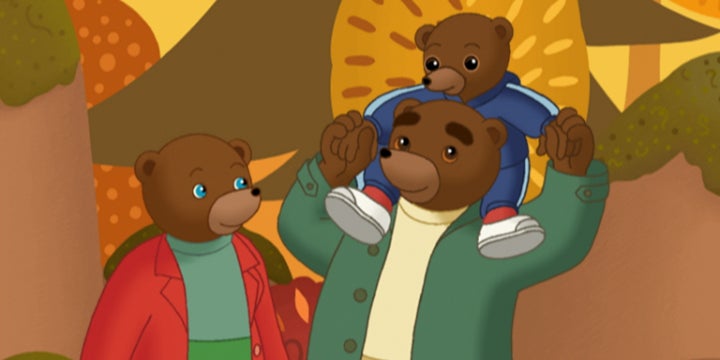 Le dessin animé Petit Ours Brun est disponible sur SFR Kids Récré