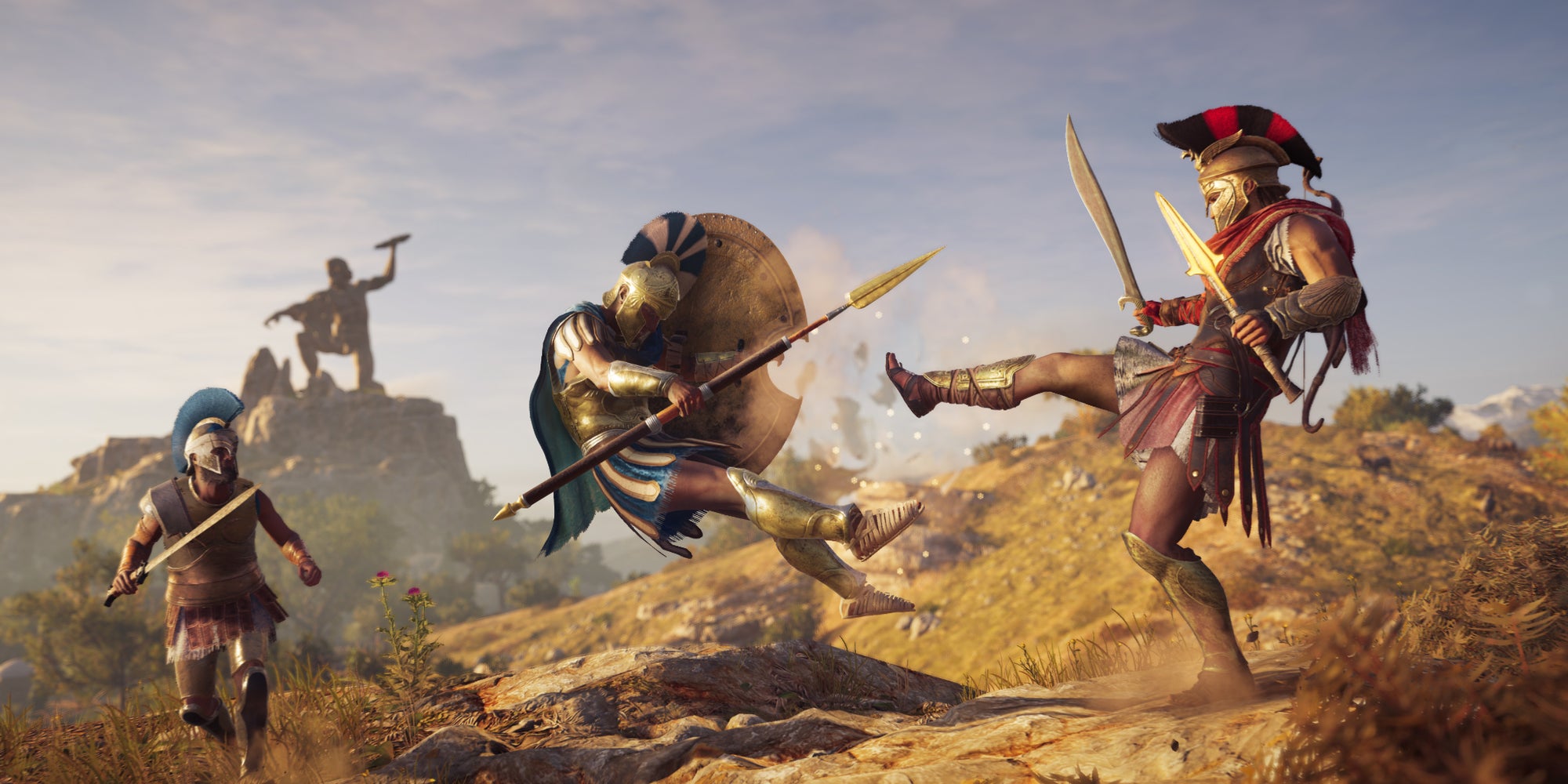 Assassin's Creed Odyssey regorge de trophées masqués.