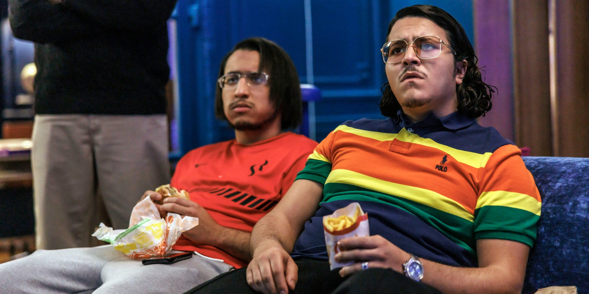 Bilal Darai et Brahim Bouhlel dans la saison 3 de "Validé", actuellement en cours de diffusion sur Canal+. 