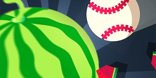 Visez juste et vite pour détruire les pastèques (entre autres) avec votre batte de baseball !