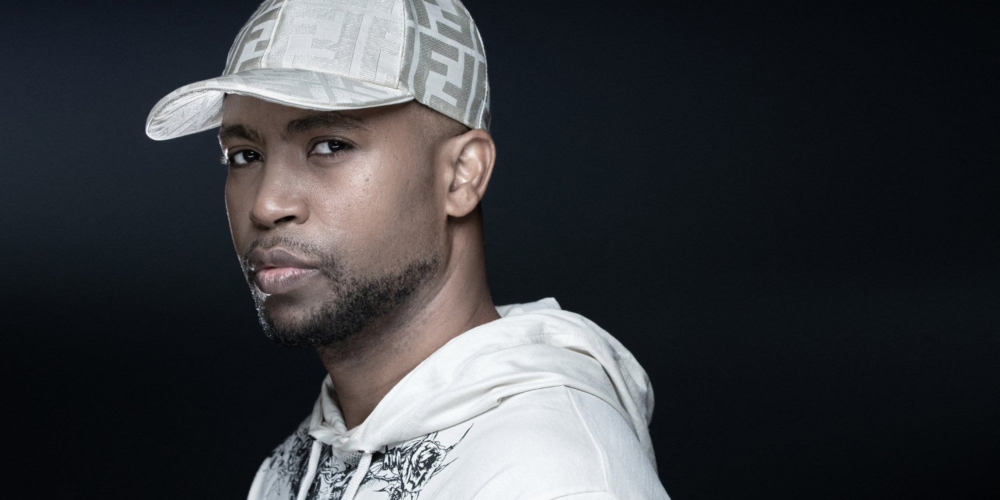 Le rappeur Rohff lors d'un shooting photo, le 29 septembre 2021 à  Paris.