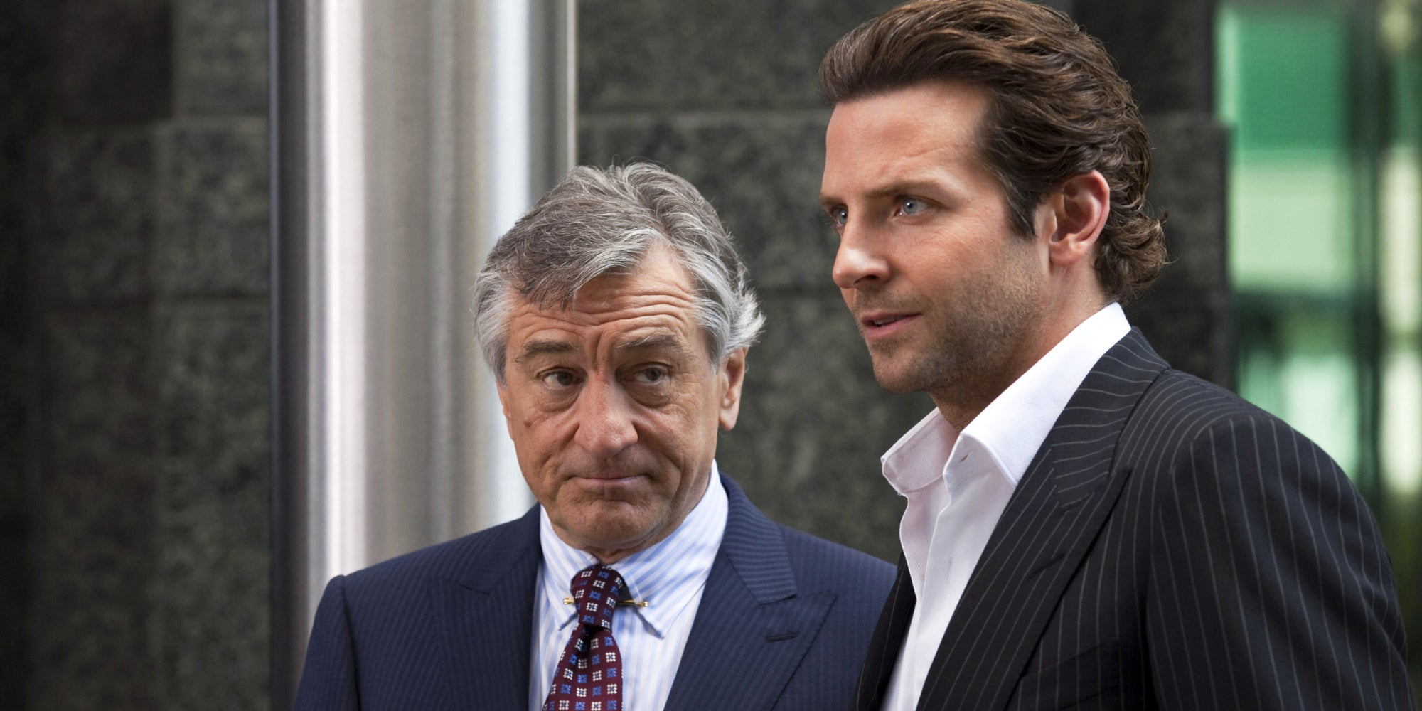 Robert De Niro et Bradley Cooper dans "Limitless".