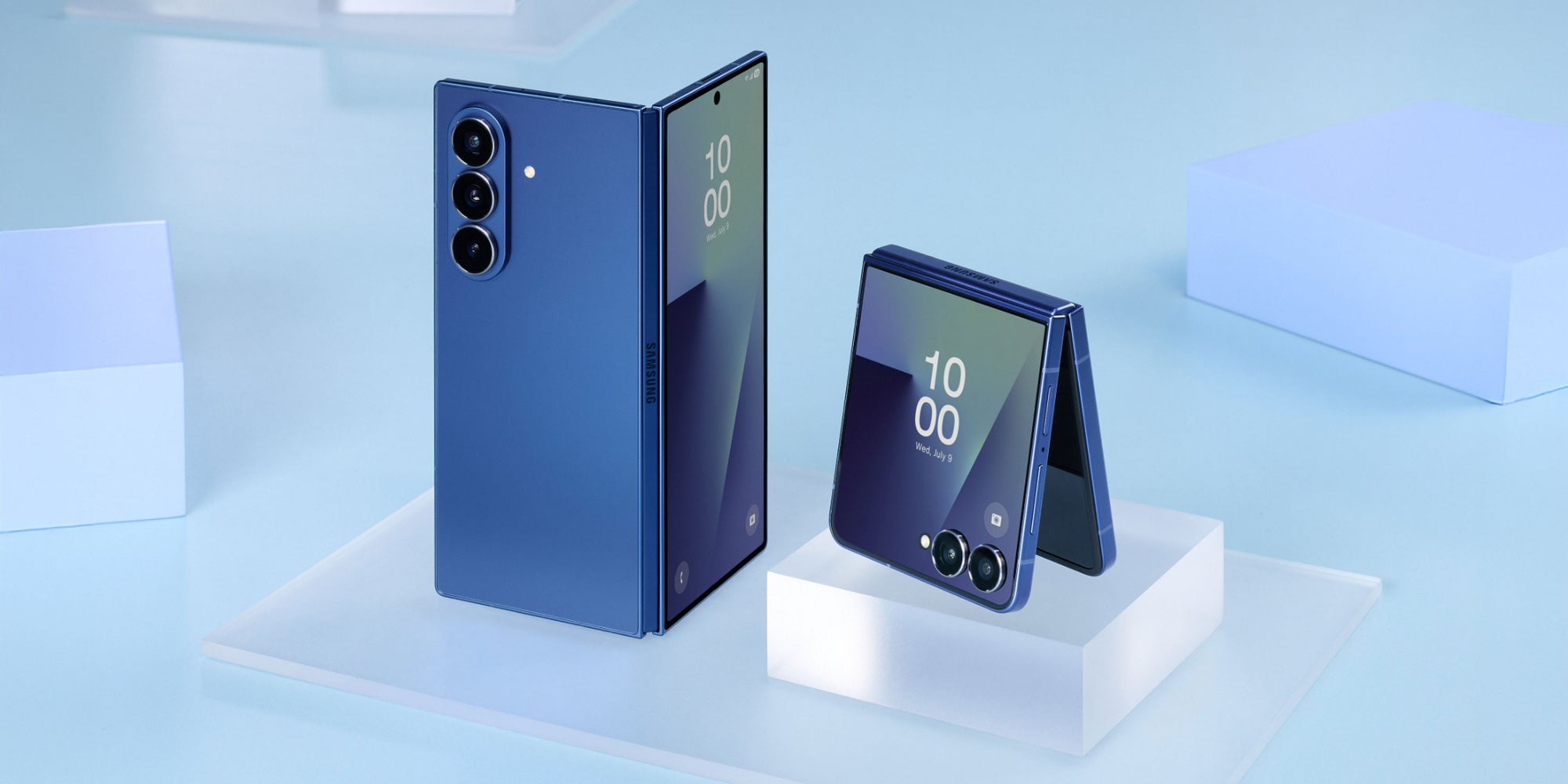 Les nouveaux pliables de Samsung, ici le Galaxy Z Fold7 et le Galaxy Z Flip7, sont chez SFR.