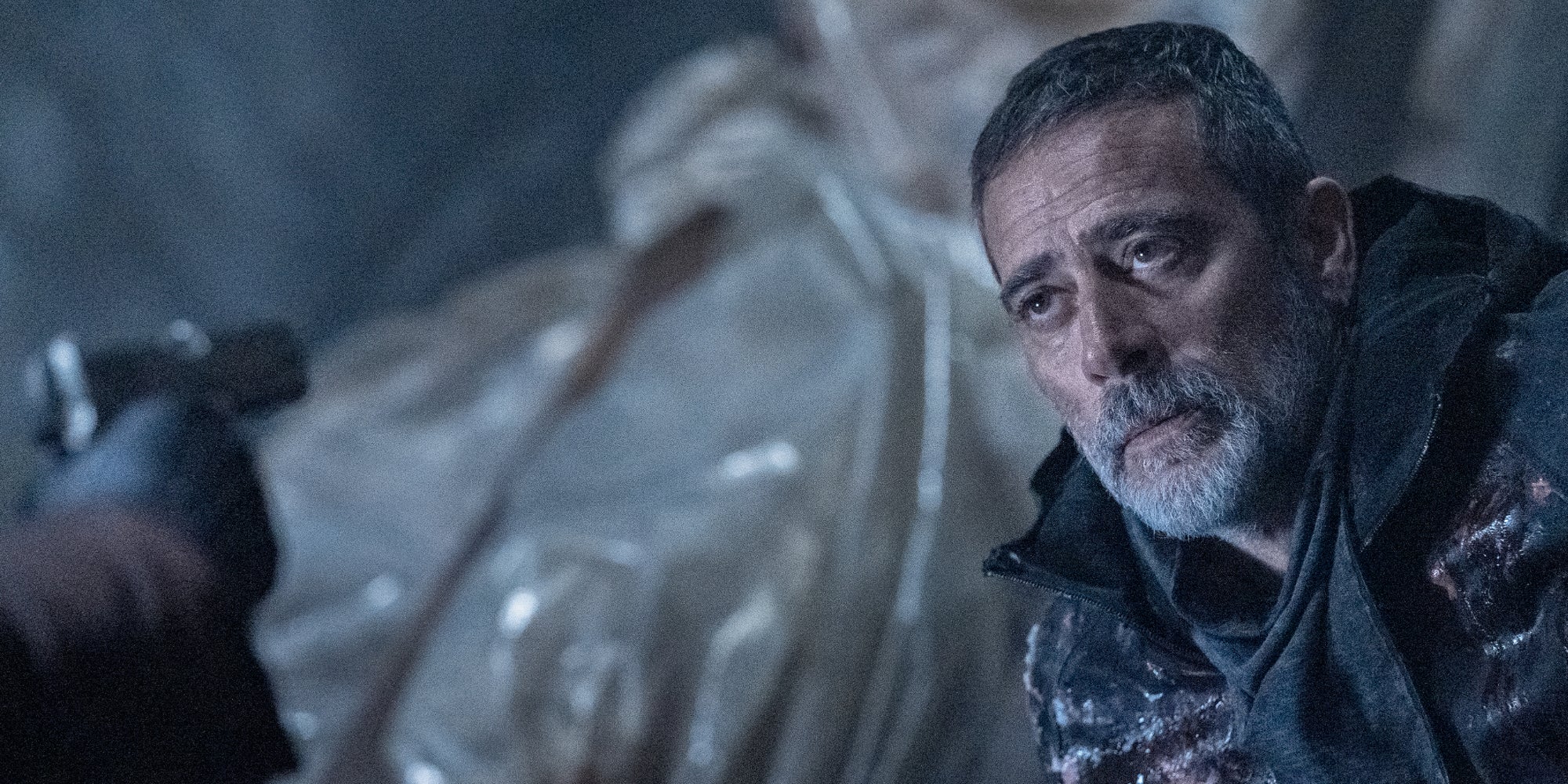 Negan (Jeffrey Dean Morgan) dans la saison 11 de The Walking Deda sur OCS