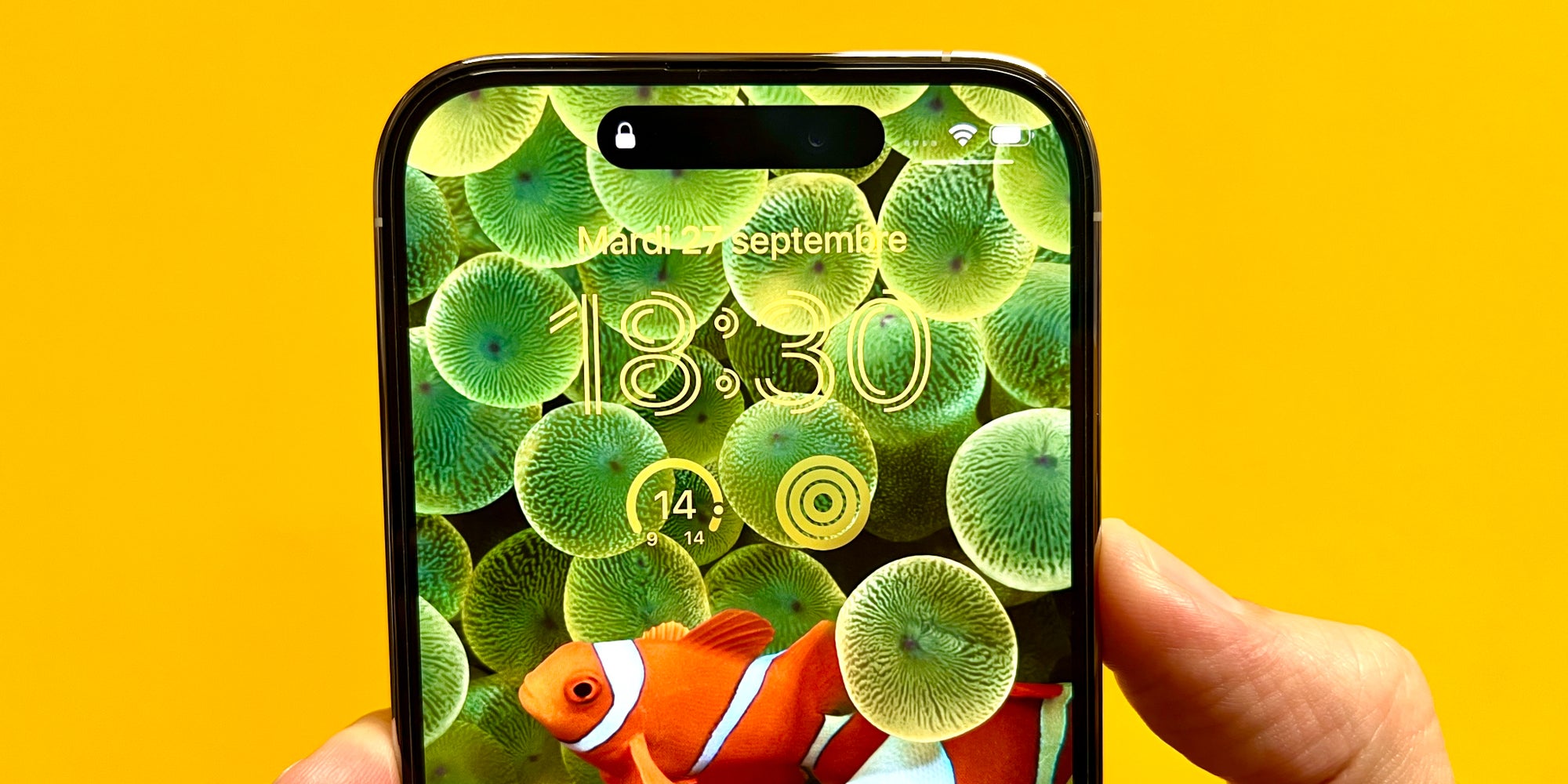 Voici l'iPhone 14 Pro, un vrai bijou, aussi bien en termes de design que de technologie.
