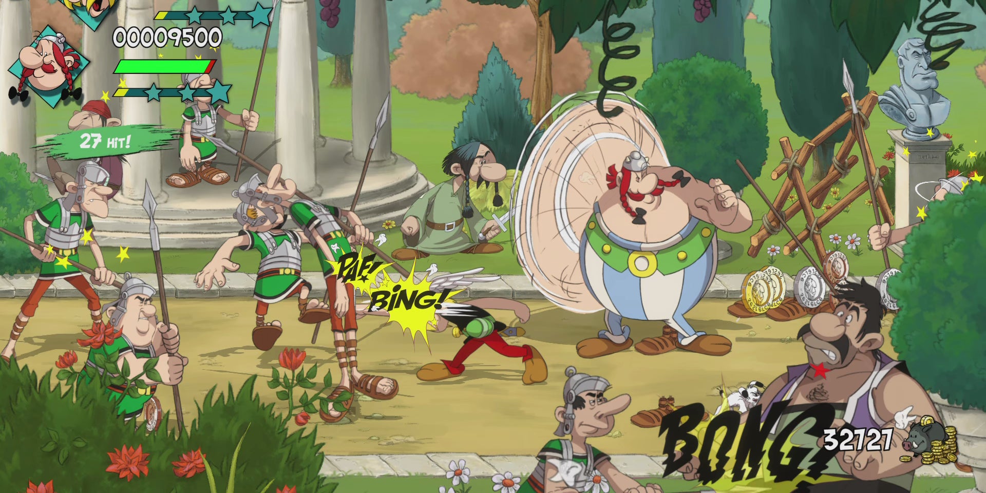 Astérix et Obélix reviennent dans ce jeu rythmé à l'animation soignée et dynamique