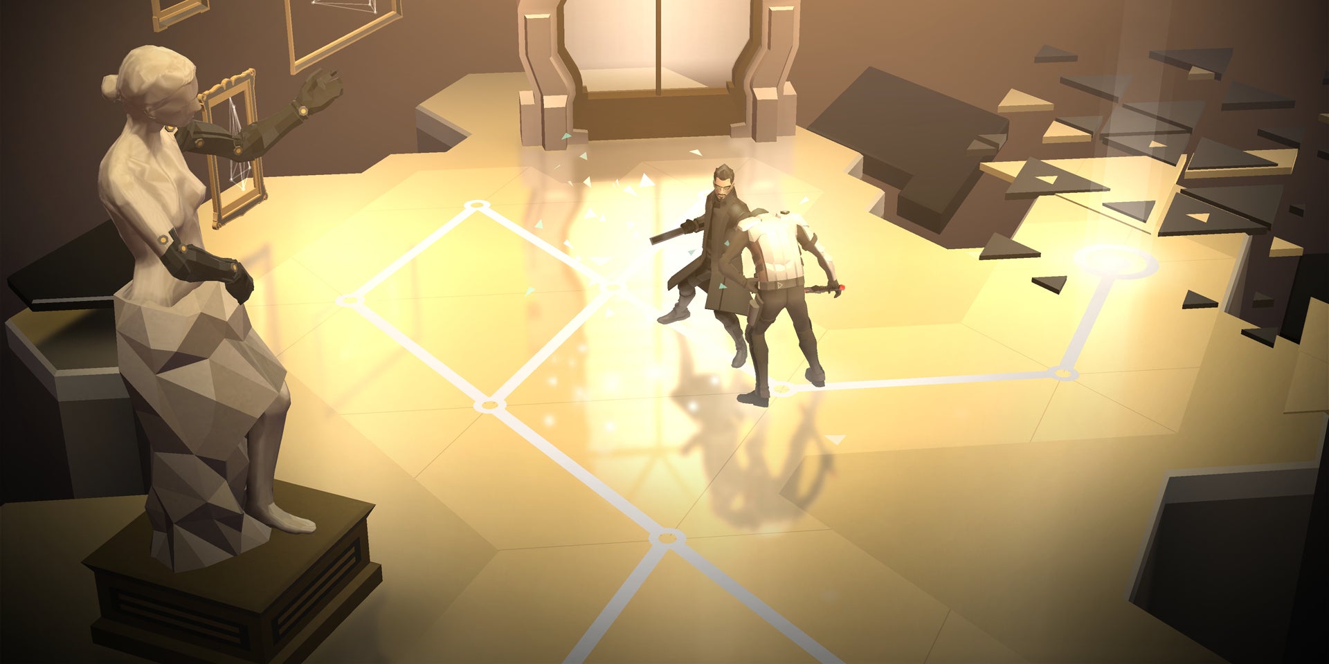 Le jeu Deus Ex GO est disponible sur SFR Abo Illimité