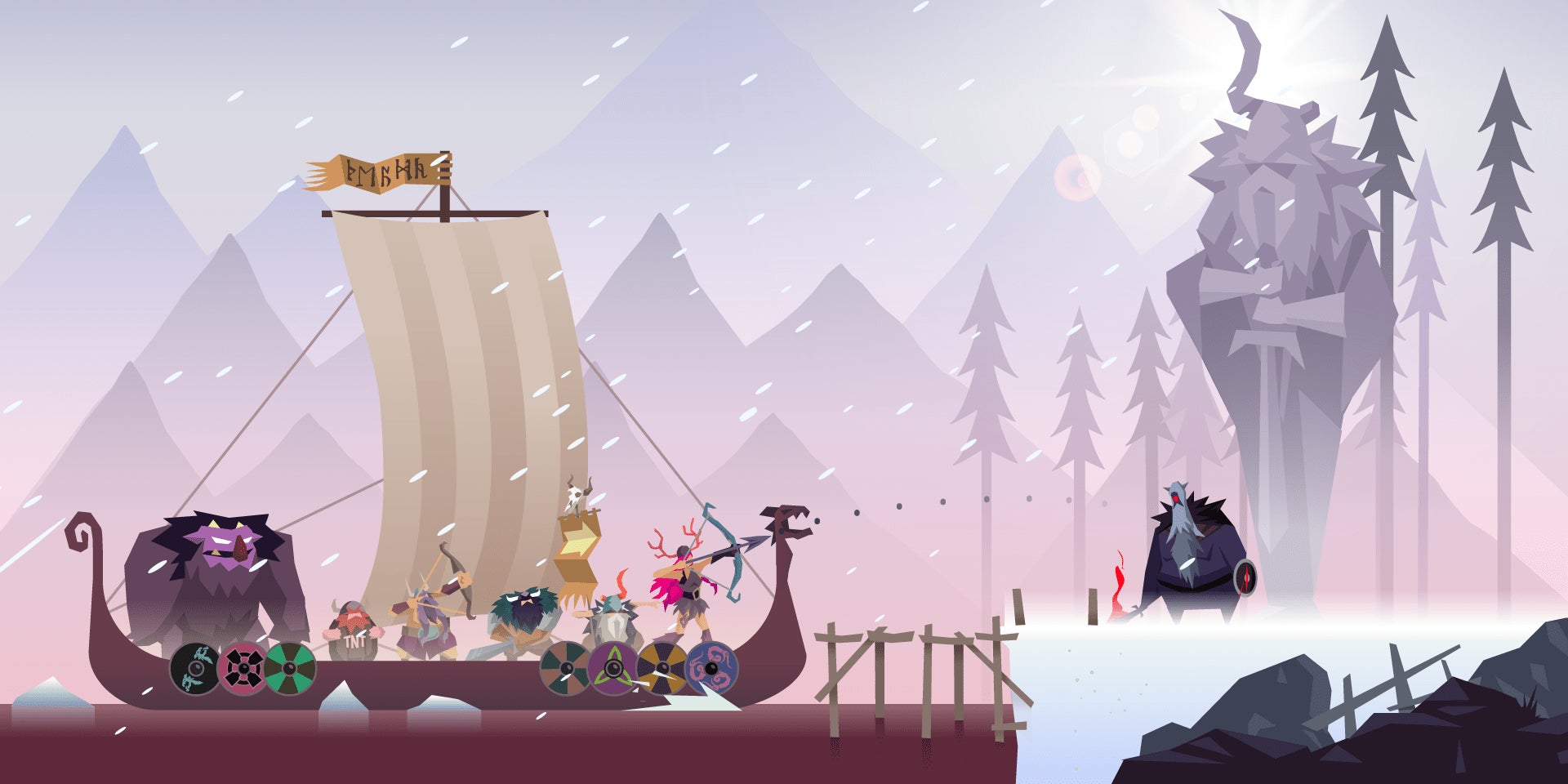 Vikings: an Archer's Journey, un jeu mobile de course et de tir sublime, épuré et addictif.
