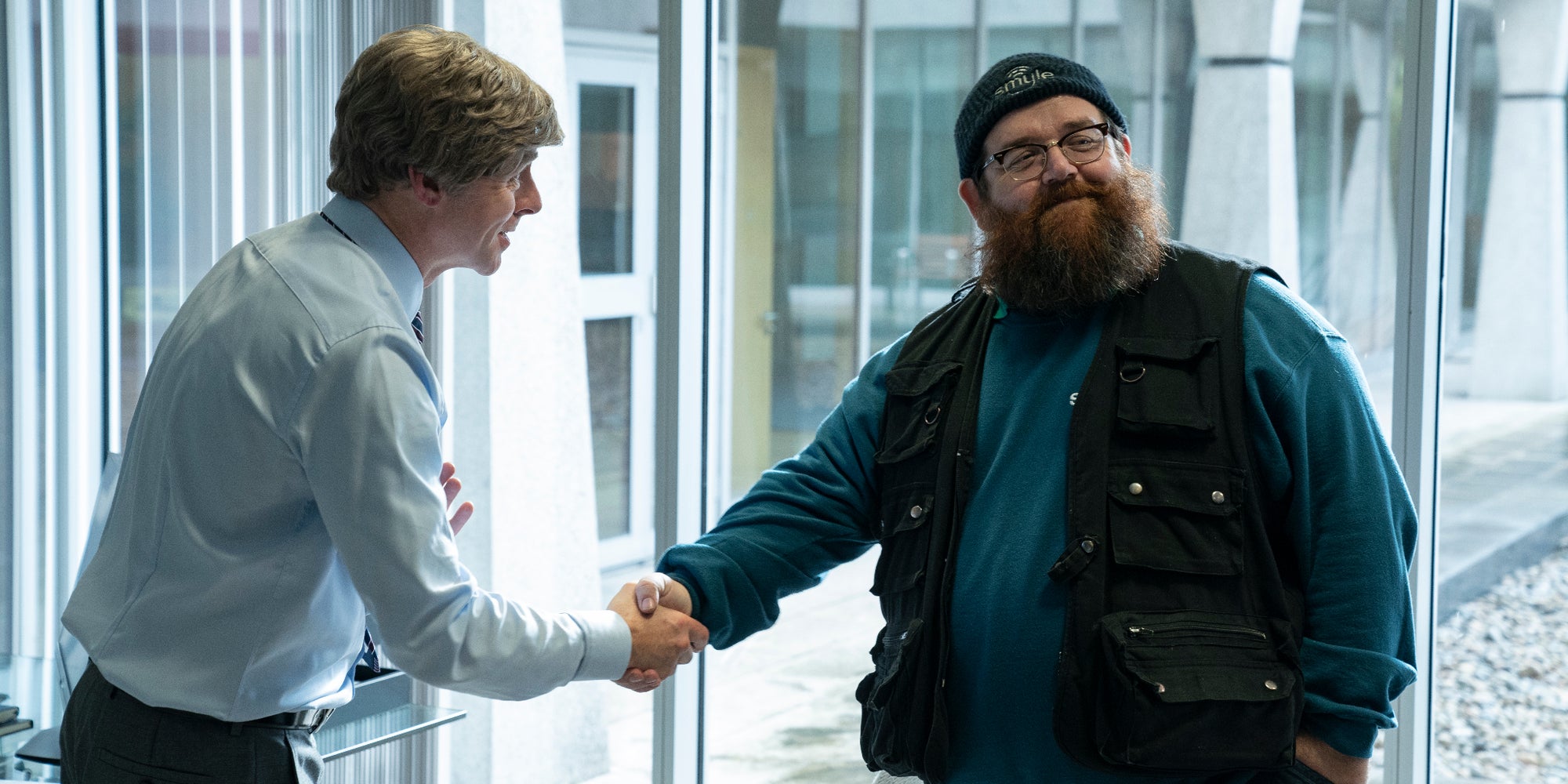 Simon Pegg et Nick Frost, les retrouvailles, enfin, dans la série "Truth Seekers". 