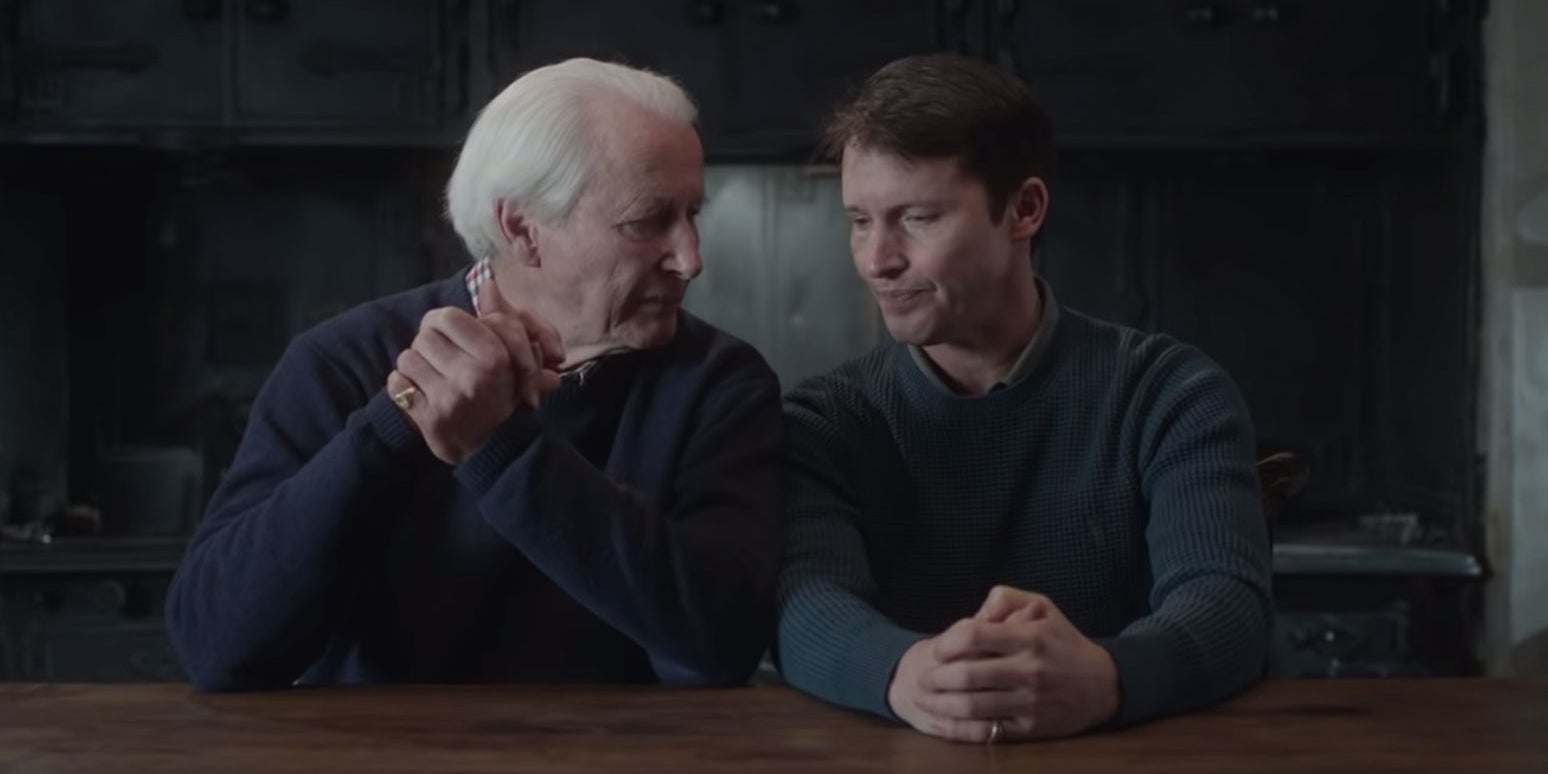 James Blunt et son père dans le clip de Monsters