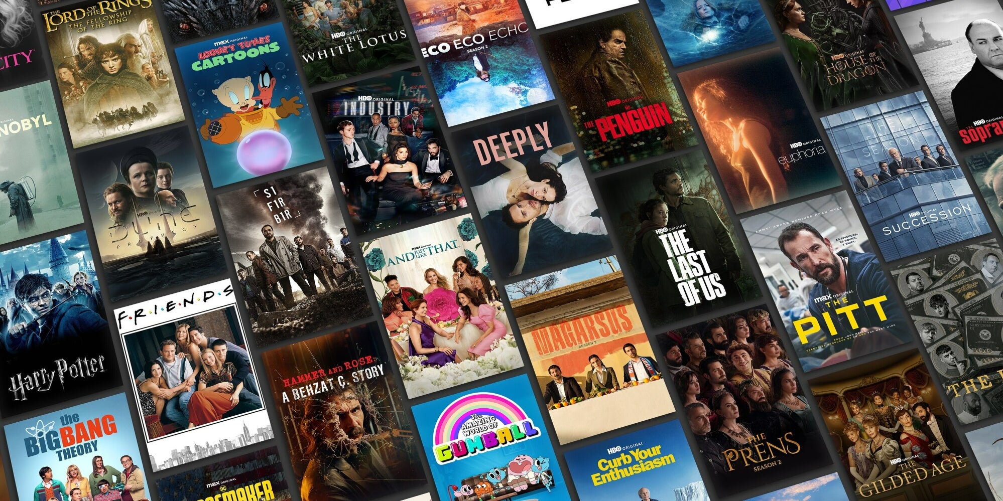 Les séries HBO, mais aussi tous les contenus de Warner Bros., Discovery, CNN, Cartoon Network, Adult Swim ou encore Eurosport (en option) sont sur la plateforme HBO Max.