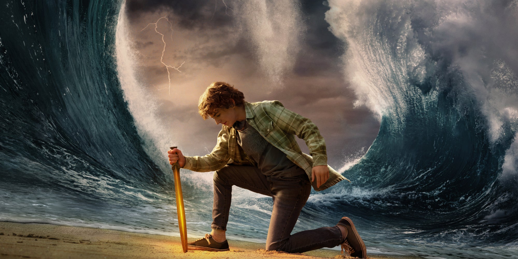 Walker Scobell est Percy Jackson dans la nouvelle série originale Disney+ "Percy Jackson et les Olympiens".