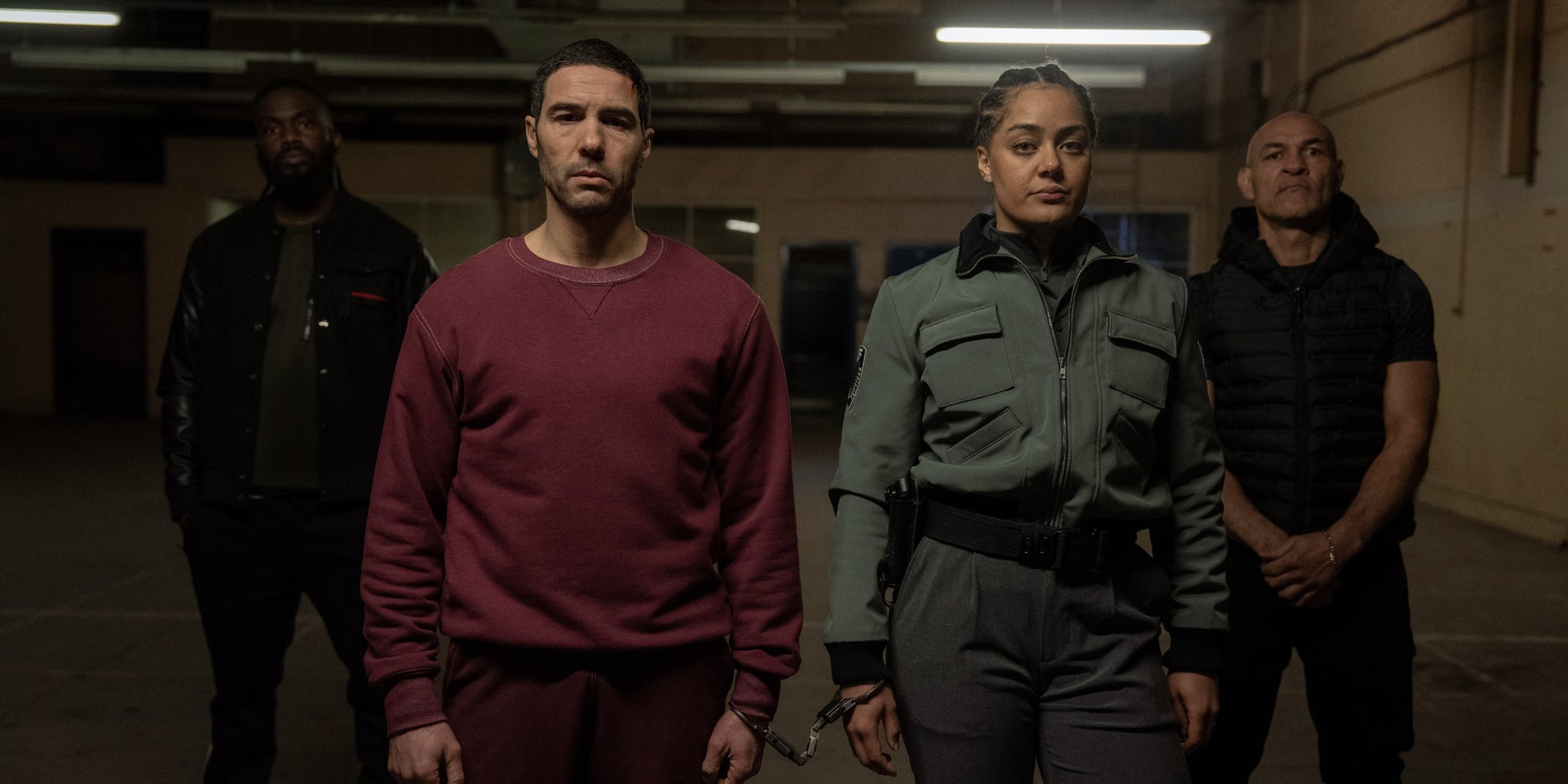 Tahar Rahim et Izuka Hoyle dans "Prisoner".