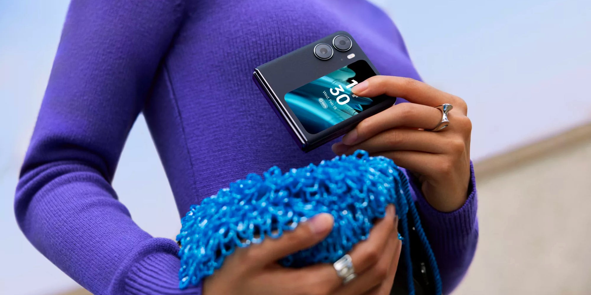 L'OPPO Find N2 Flip, smartphone à clapet d'un nouveau genre, aussi chic que pratique !