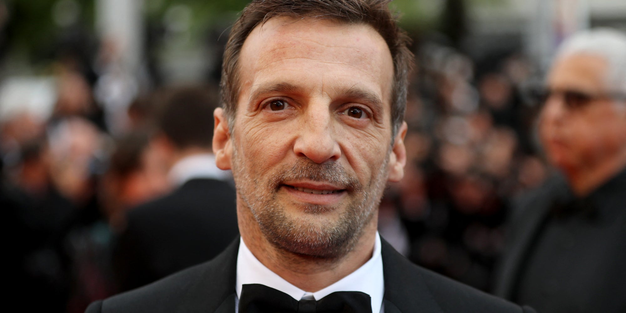 L'acteur et réalisateur français Mathieu Kassovitz à l'occasion de la projection du film "Une vie cachée" lors de la 72e édition du Festival de Cannes, le 19 mai 2019.