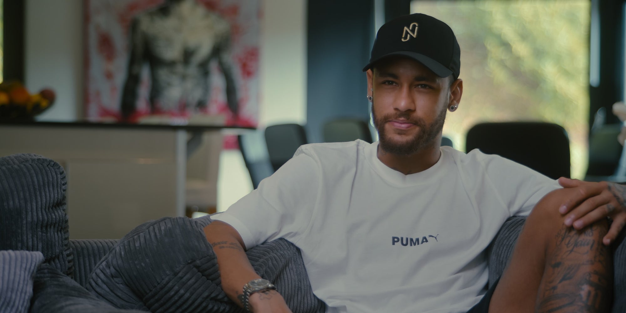 Neymar interviewé dans le cadre de la série documentaire "Neymar : le chaos parfait".