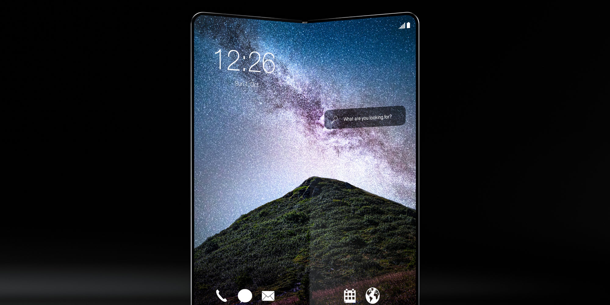 Le Pixel Fold de Google devait ressembler au Galaxy Z Fold de Samsung (photo non contractuelle)...