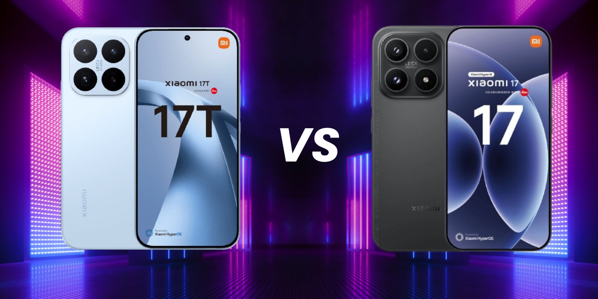 Le Xiaomi 17T propose un excellent rapport qualité-prix, mais quelle différence avec le Xiaomi 17 ?