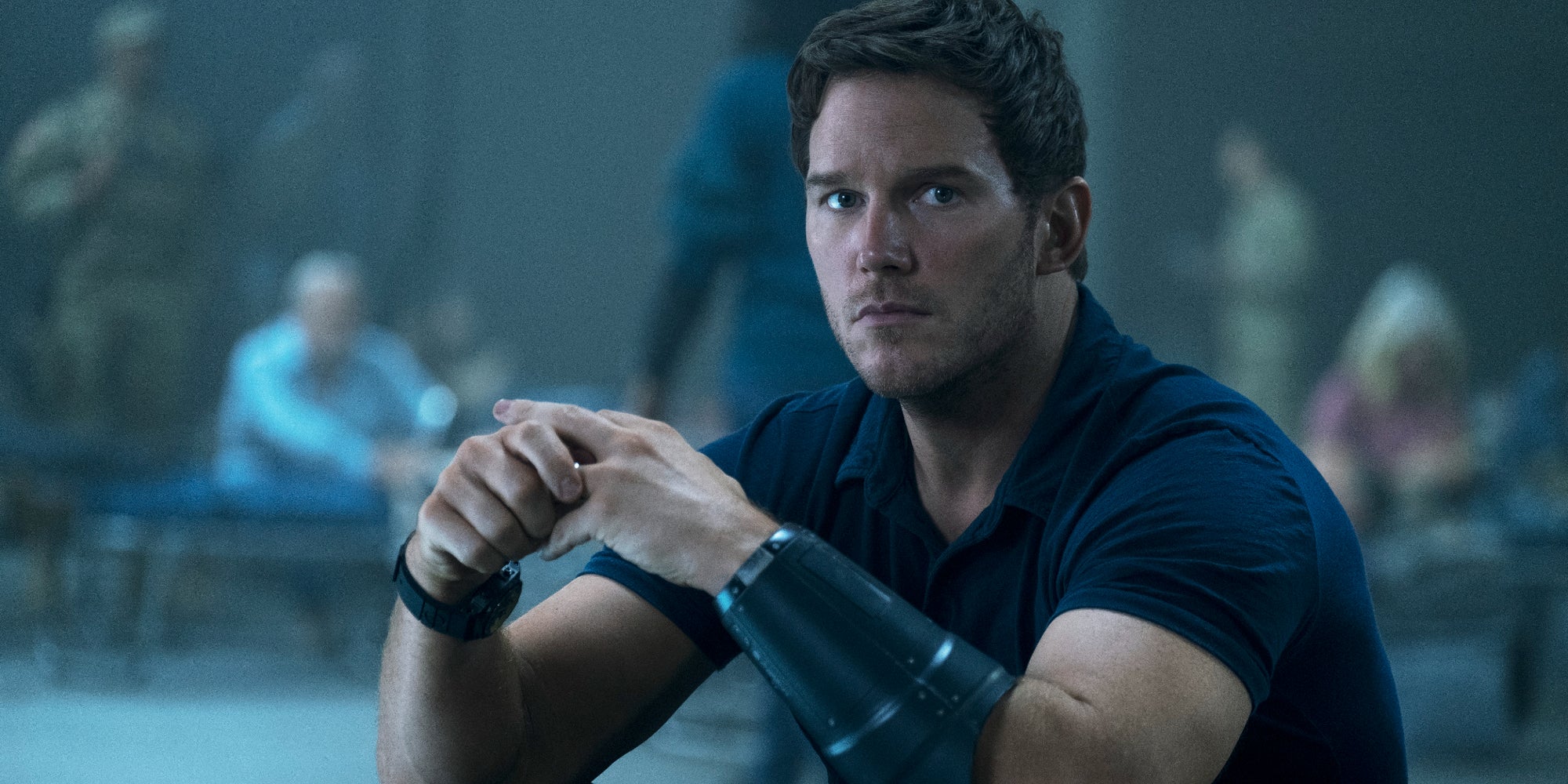 Cette fois, Chris Pratt doit "juste" sauver le monde dans "The Tomorrow War"...