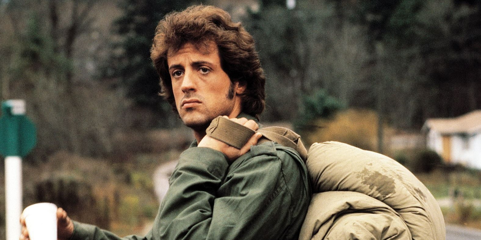Sylvester Stallone dans le premier ''Rambo'', dévoilé au cinéma en 1982.