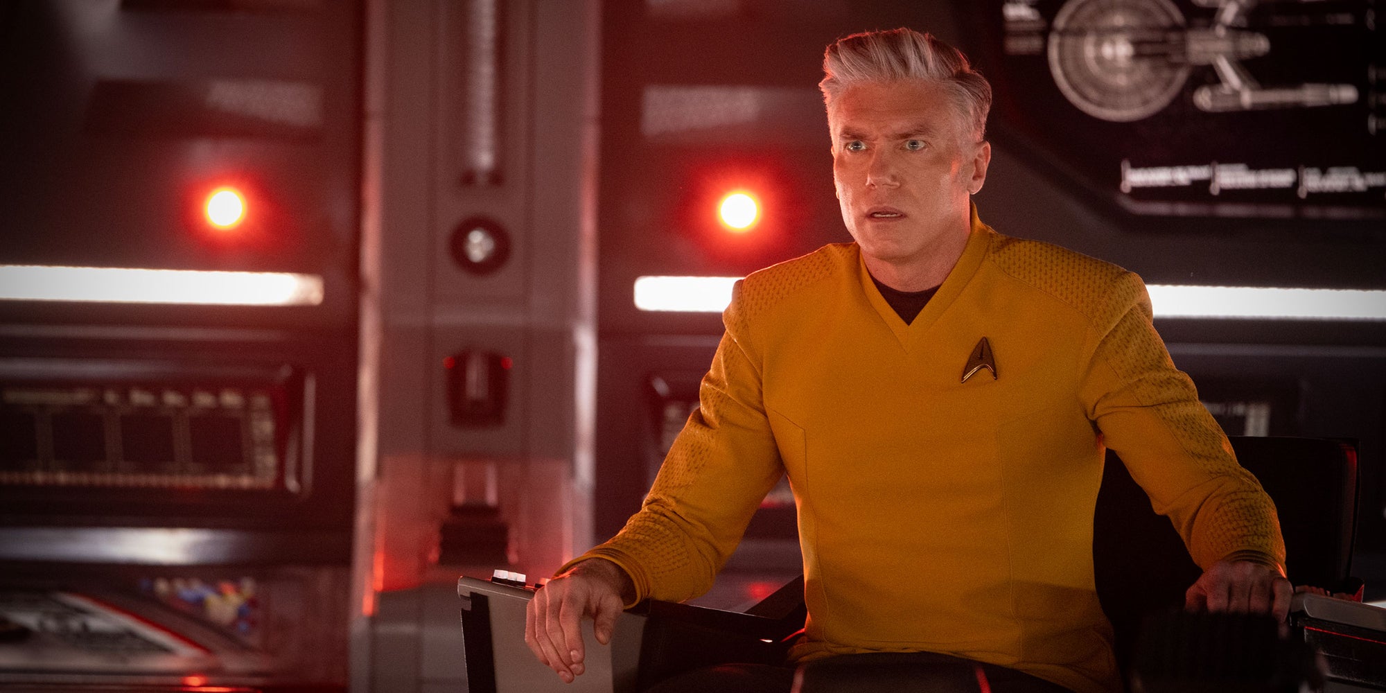Anson Mount dans la série de "Star Trek : Strange New Worlds".