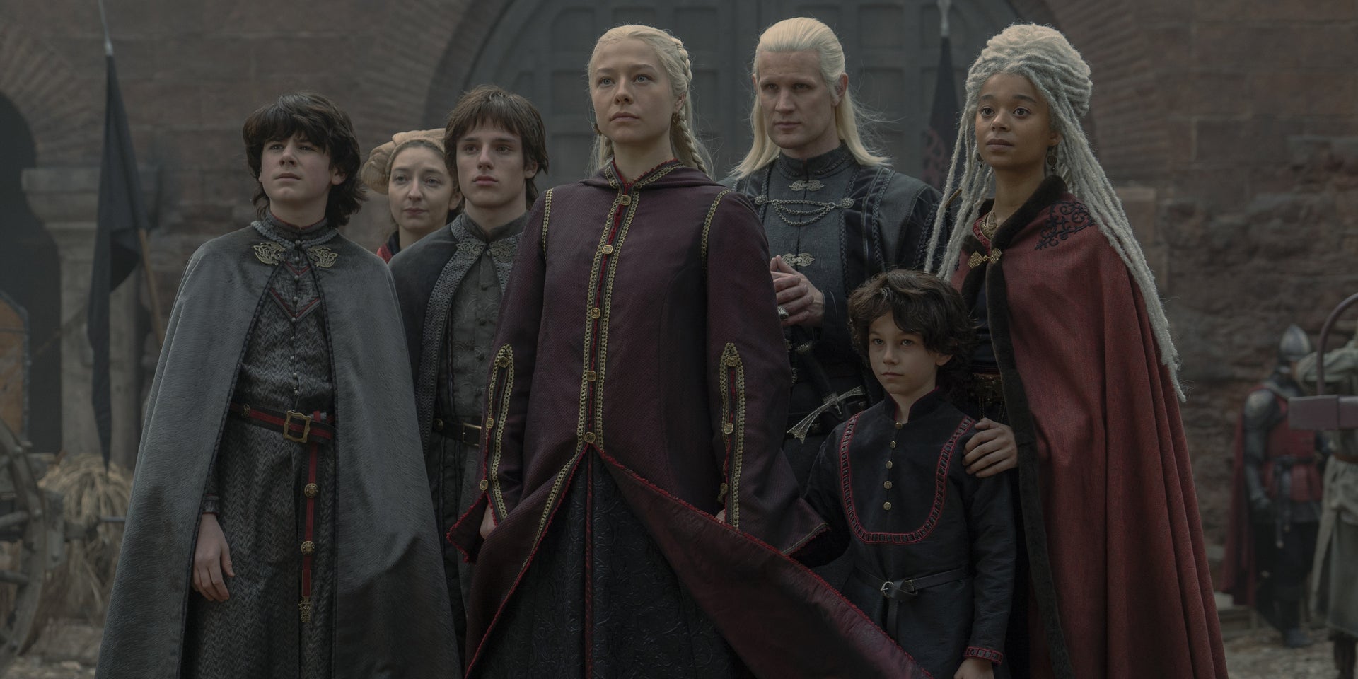 La famille de Rhaenyra Targaryen dans la première saison de House of the Dragon