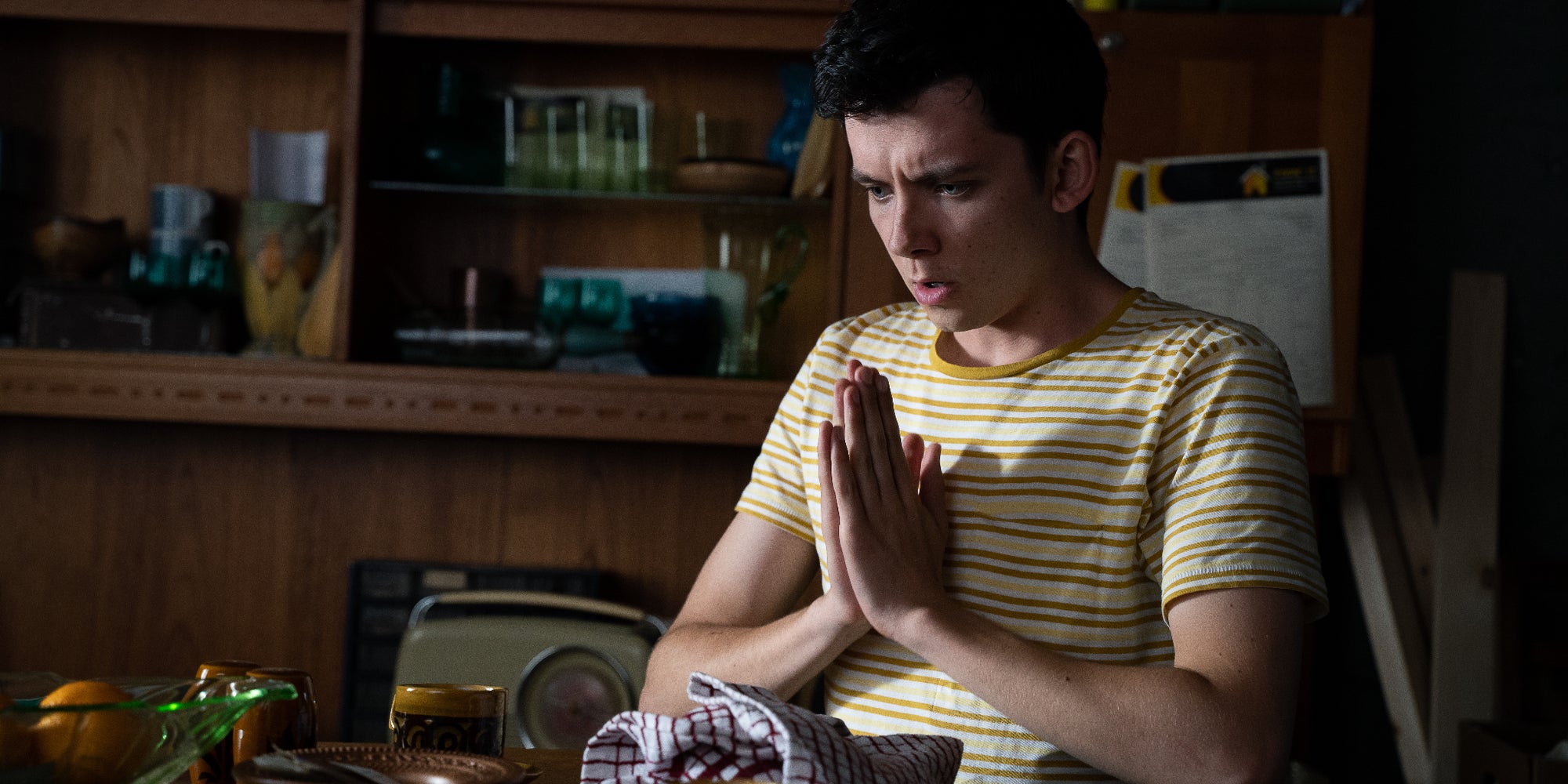 Asa Butterfield alias Otis, le protagoniste de la série Sex Education.