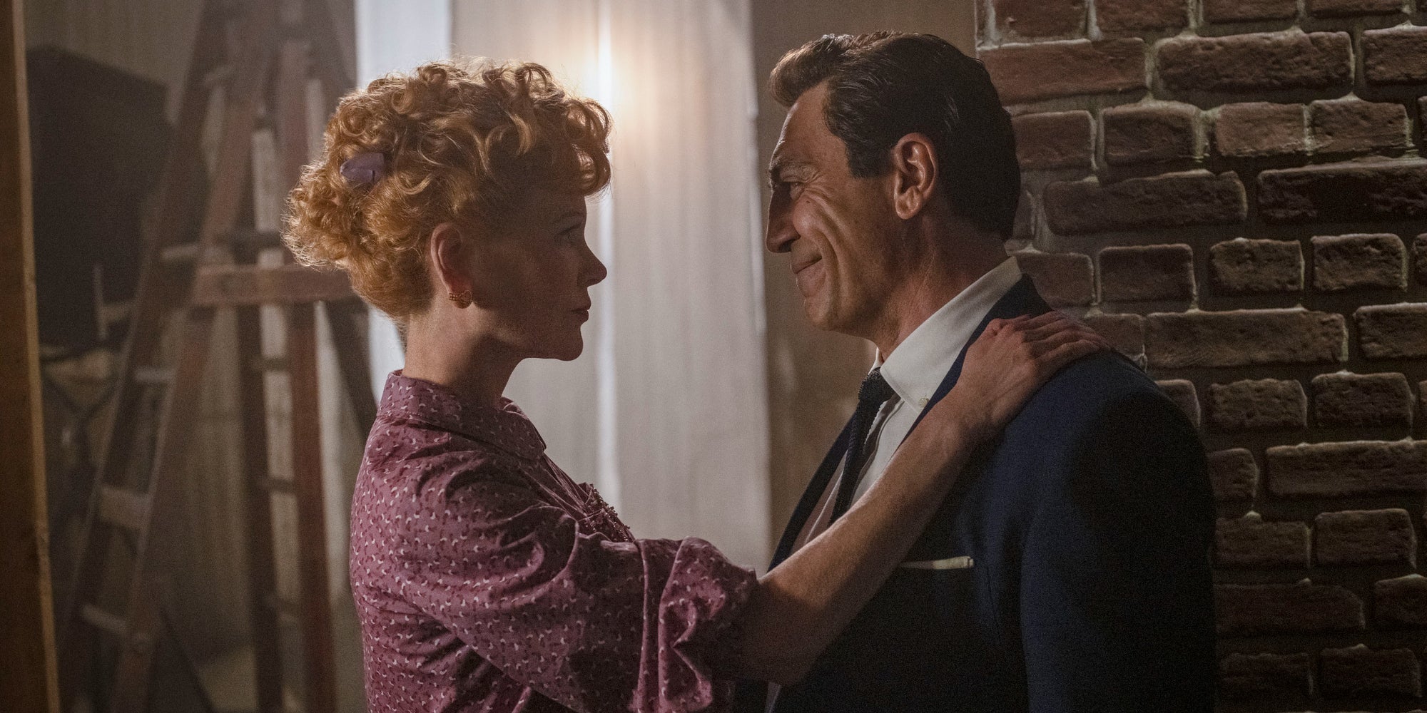 Nicole Kidman et Javier Bardem incarnent Lucille Ball et Desi Arnaz dans "Being the Ricardos" sur Amazon Prime Video.