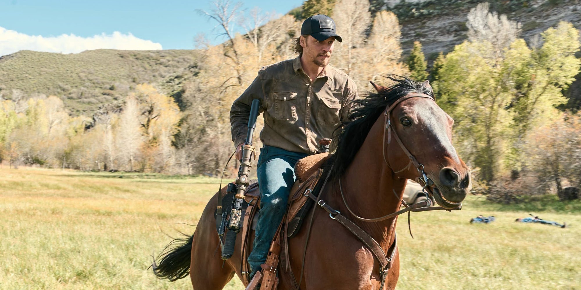 Luke Grimes (Kayce Dutton) dans la saison 2 de "Marshals".
