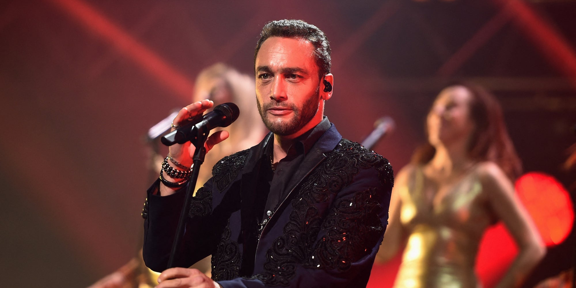 Jean-Baptiste Guégan lors d'un concert au Zénith d'Orléans, le 5 octobre 2019.