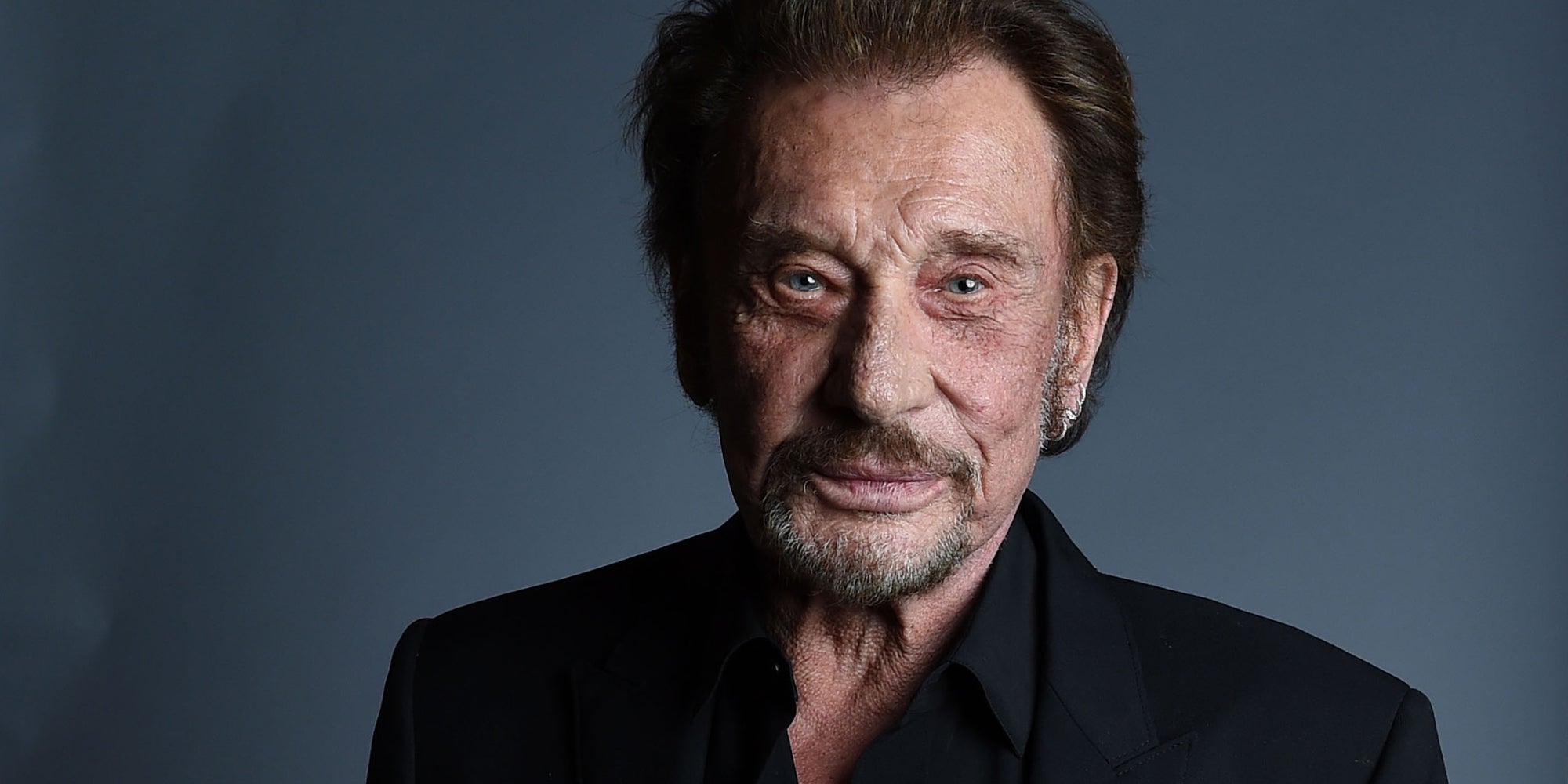 Johnny Hallyday, à la 20ème édition du festival de cinéma français COLCOA, à Hollywood, le 19 avril 2016.