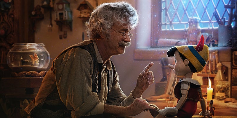 (Re)découvrez l'incroyable histoire de Pinocchio, en exclusivité sur Disney+.