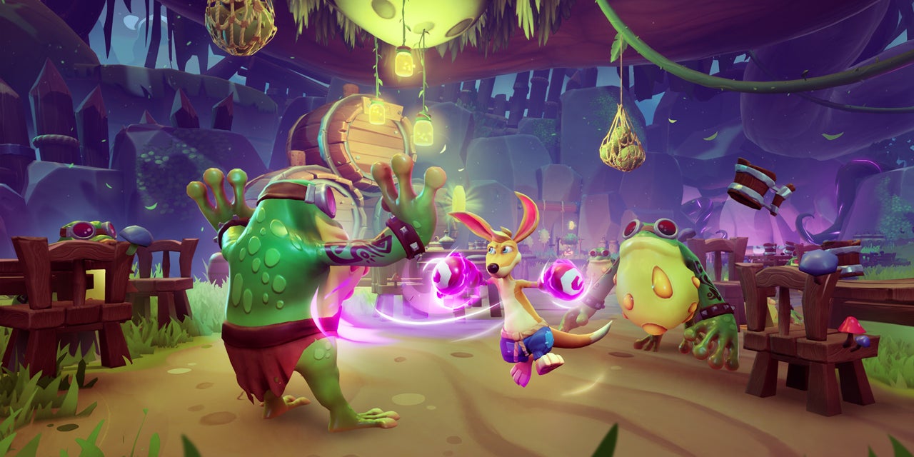 Kao le kangourou est le jeu parfait pour jouer en famille. 