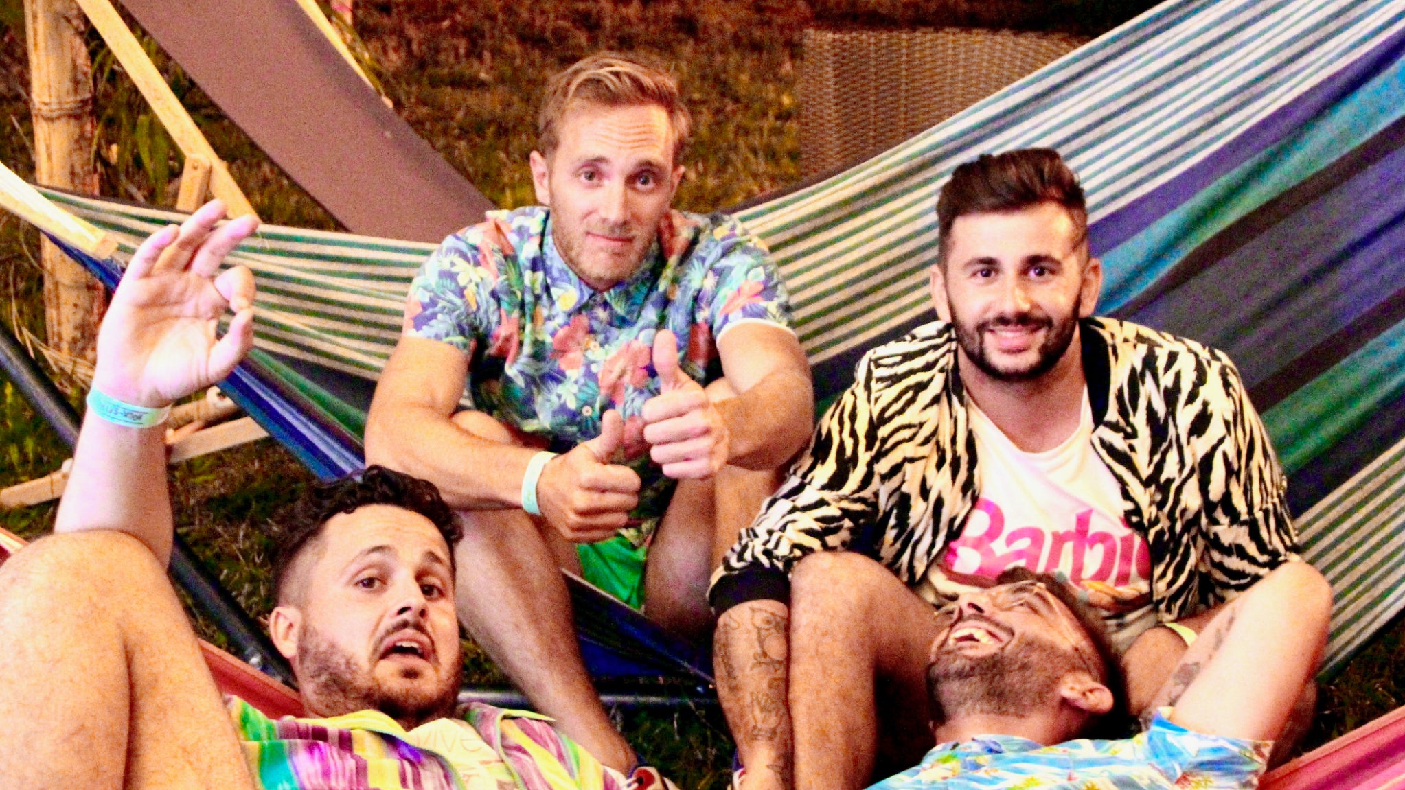 Jonathan, Yannick, Florent et Arnaud, les quatre Niçois du groupe Kitchies.