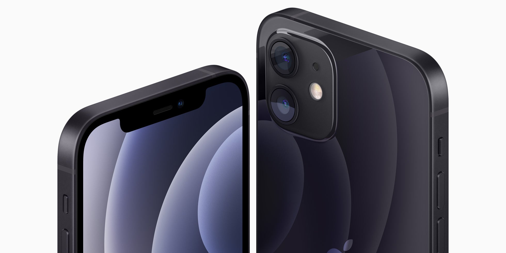 L'iPhone 12, dans son classique coloris noir.