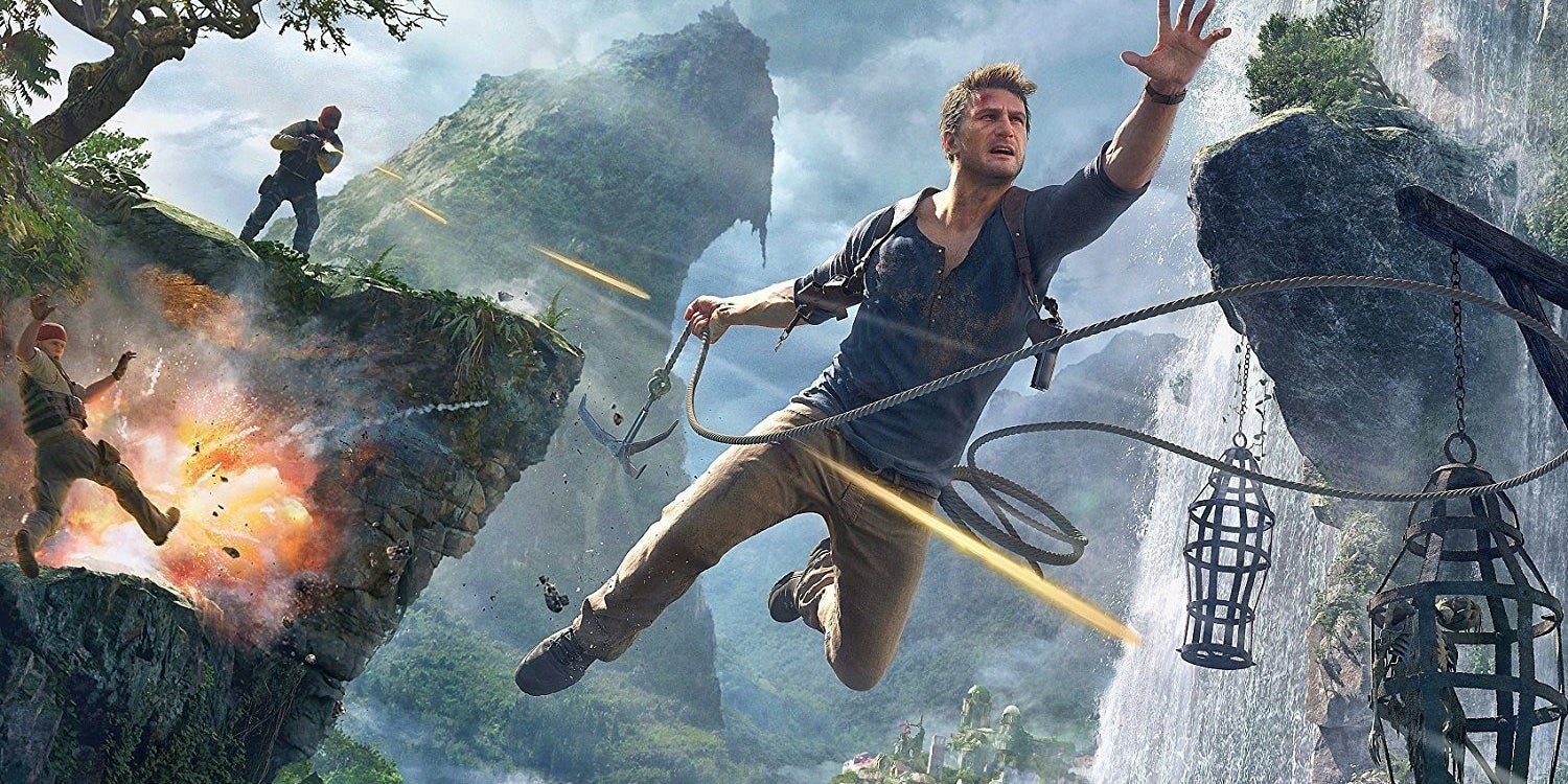 Nathan Drake, fils caché d'Indiana Jones et Lara Croft, dans la saga Uncharted.