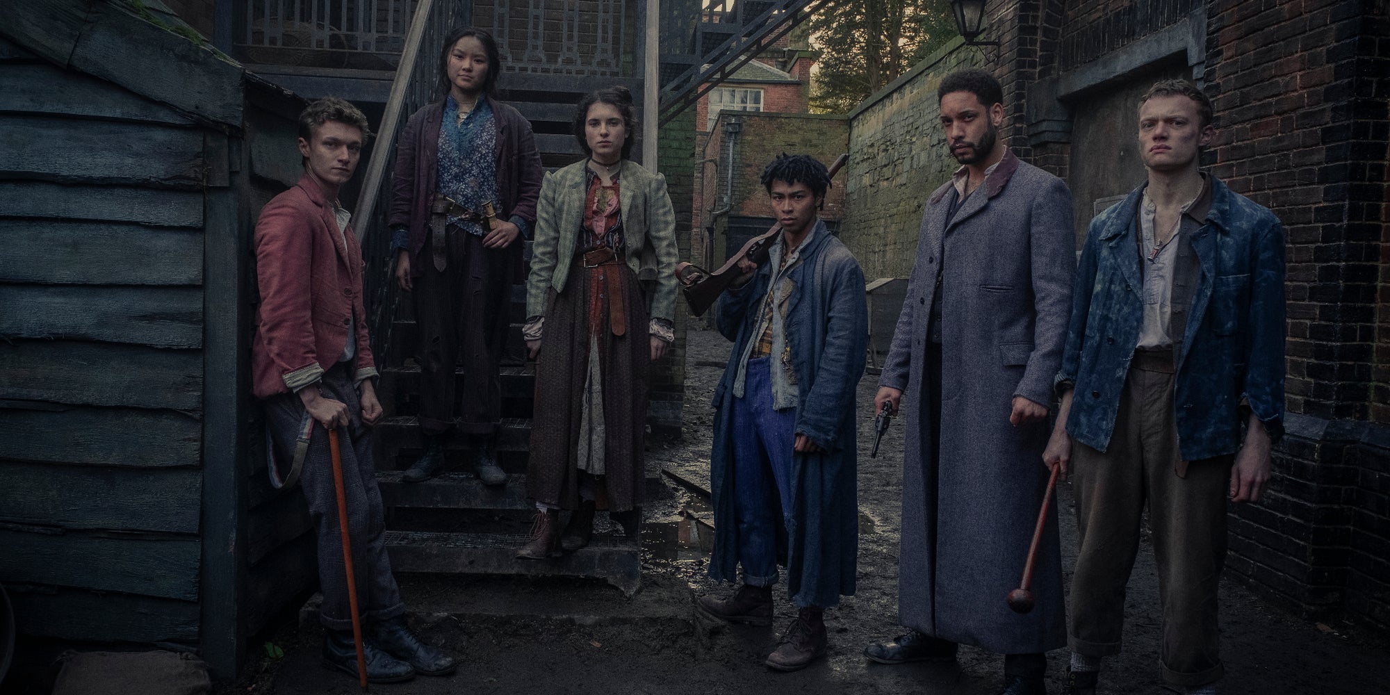 Rencontrez les Irréguliers de Baker Street, engagés par le Docteur Watson sur Netflix.