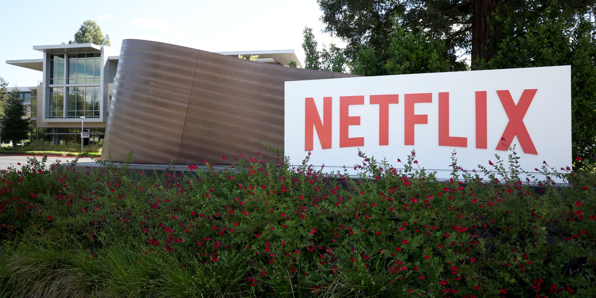 Le QG de Netflix, à Los Gatos en Californie, le 20 avril 2022.
