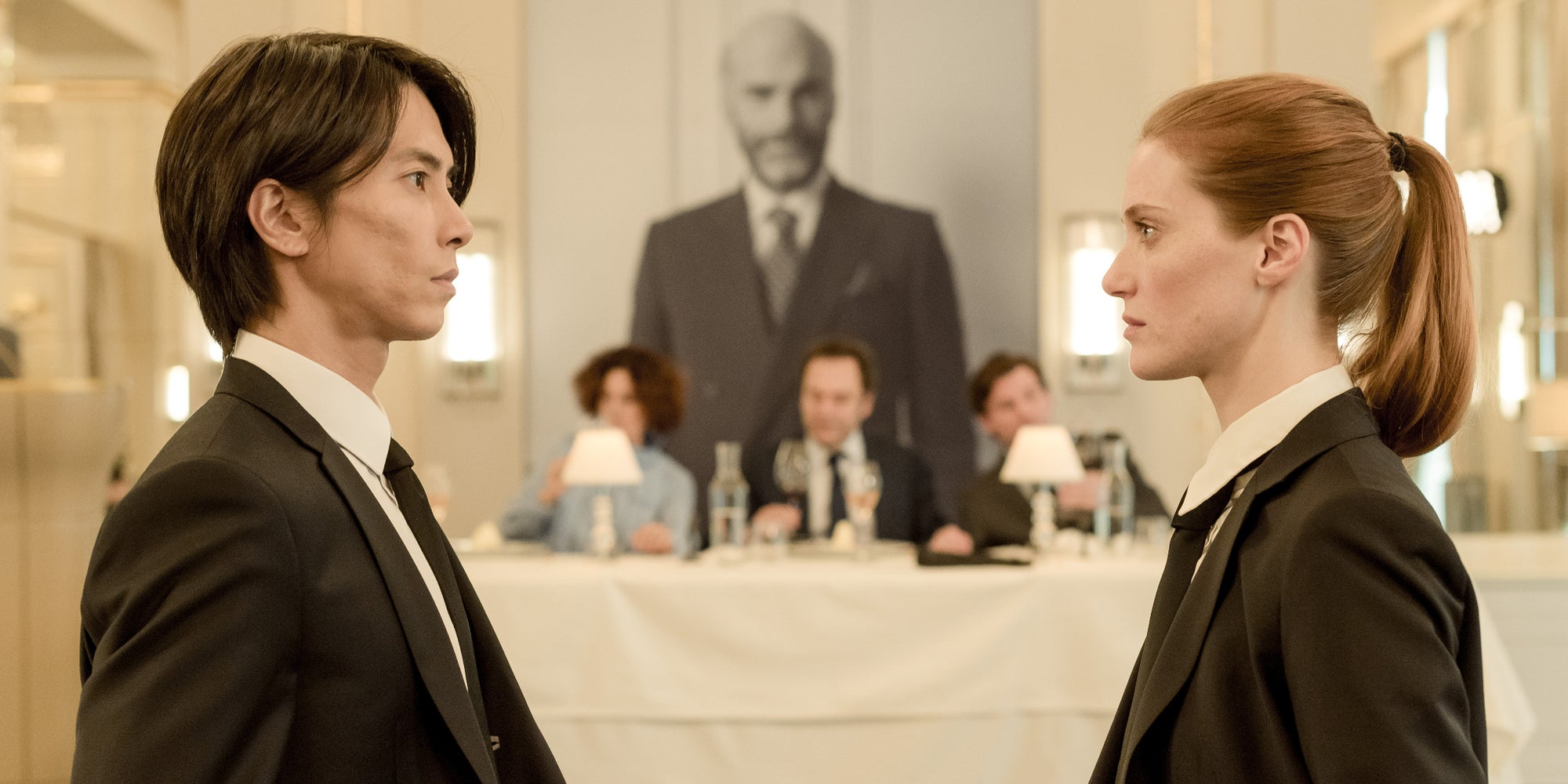 Tomine Issei et Camille Léger, le fils spirituel et la fille biologique s'affrontent dans trois épreuves de dégustation de vin. 