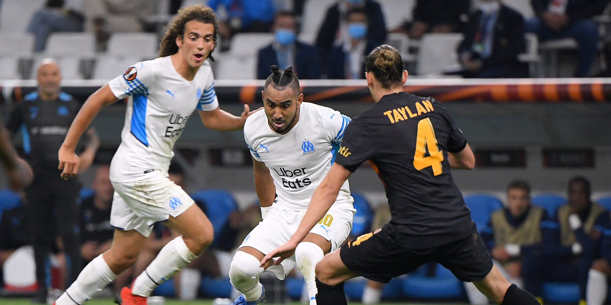 Le match aller de Ligue Europa entre Marseille et Galatasaray, le 30 septembre 2021 au Stade Vélodrome
