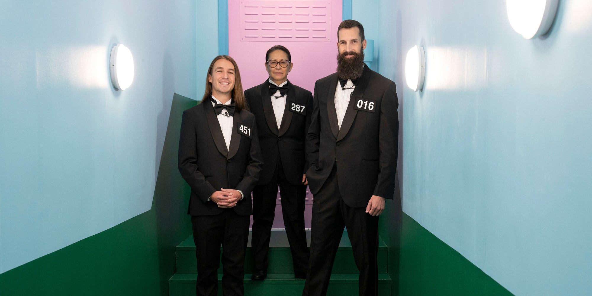 Voici les trois finalistes de la télé-réalité ''Squid Game : Le défi'', à voir sur Netflix.