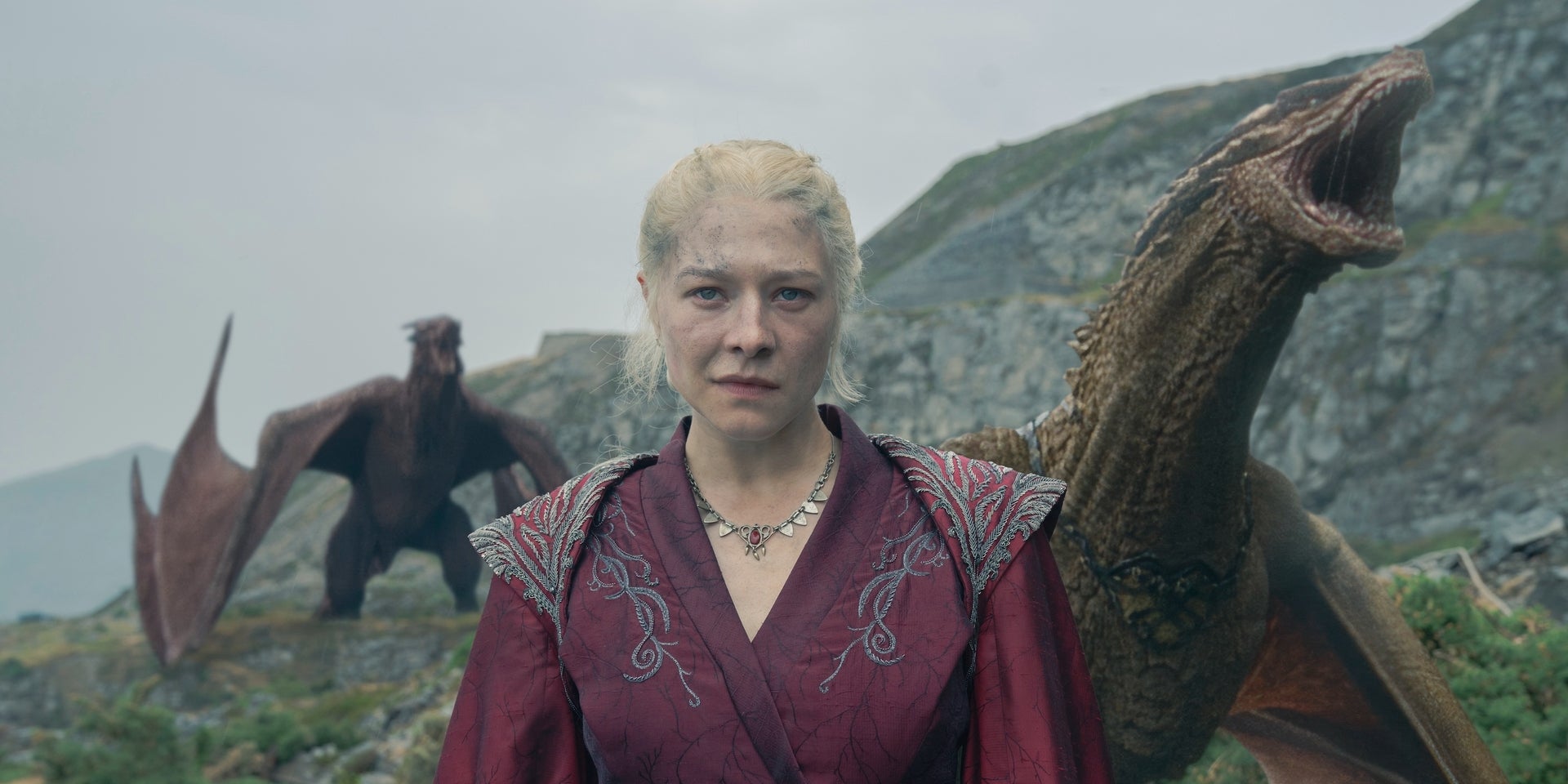 Rhaenyra Targaryen (Emma D'Arcy) dans la saison 2 de "House of the Dragon". 