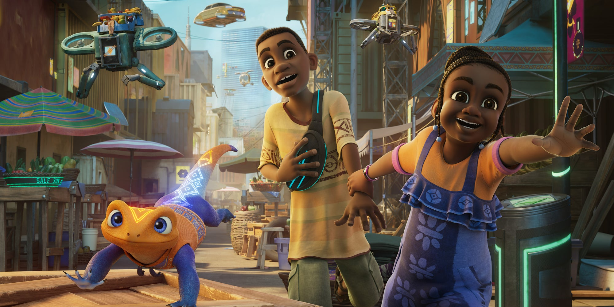 Découvrez "Iwájú", la nouvelle série d'animation de Disney+